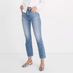 Madewell The Perfect Vintage Jean Raw Hem 25